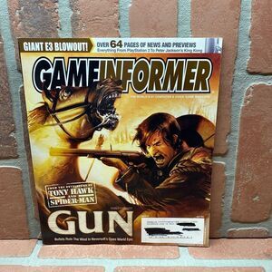 Game Informer Magazine 2005 JULY ISSUE 147 GUN BULLETS RULE NM